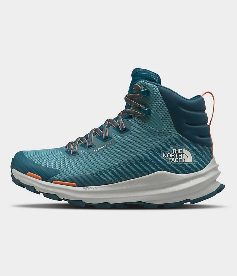 Botte Randonnée The North Face VECTIV™ Fastpack Mid FUTURELIGHT™ Femme Turquoise | PARIS AIEFJ