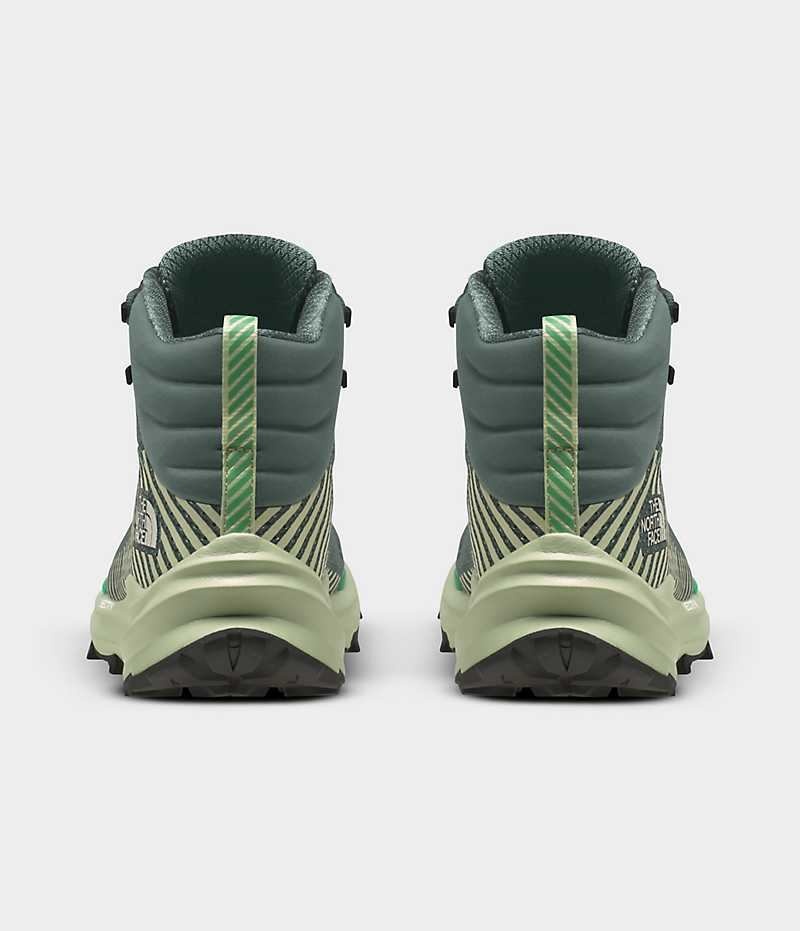 Botte Randonnée The North Face VECTIV™ Fastpack Mid FUTURELIGHT™ Femme Vert | FRANCE QZOLK