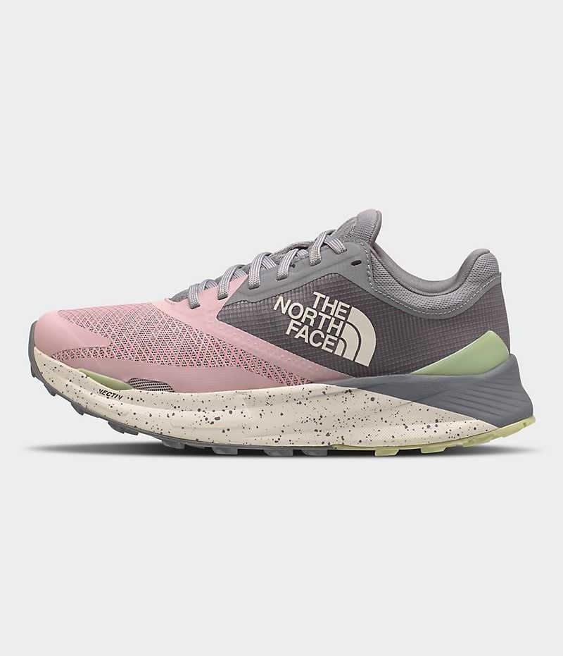 Chaussure Trail Running The North Face VECTIV Enduris 3 Femme Rose Grise | PARIS NJXFI