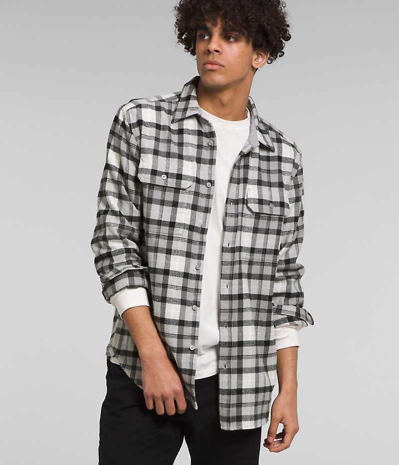 Chemise The North Face Arroyo Flannel Homme Grise | FR KEYLA