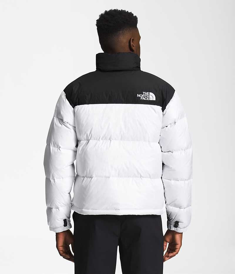 Doudoune The North Face 1996 Retro Nuptse Homme Blanche Noir | FR AFETK