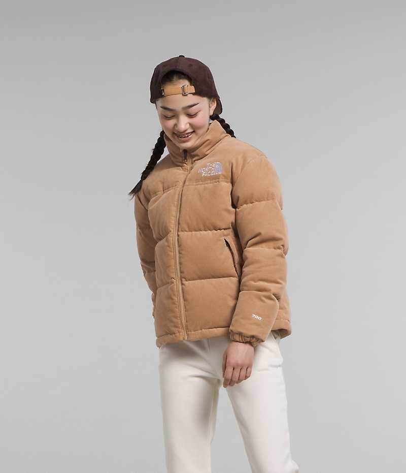 Doudoune The North Face 1996 Retro Nuptse Fille Kaki | FR ZYUBW