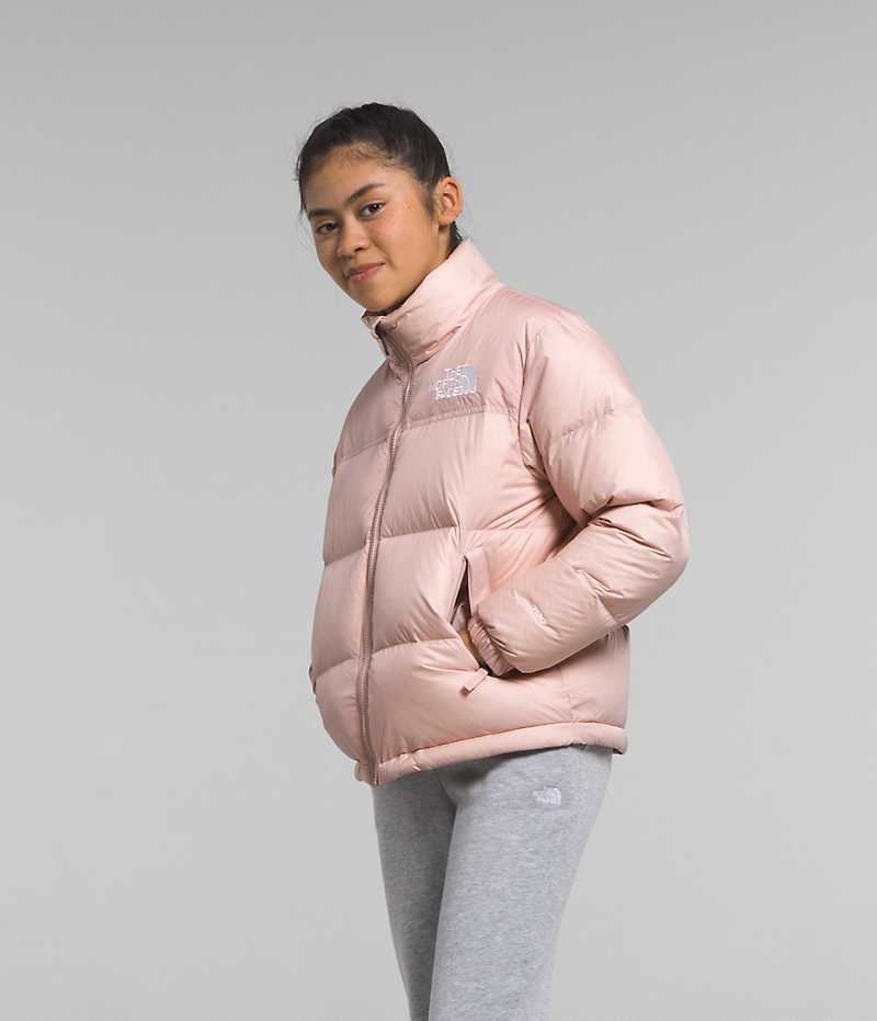 Doudoune The North Face 1996 Retro Nuptse Fille Rose | FR GTHRW