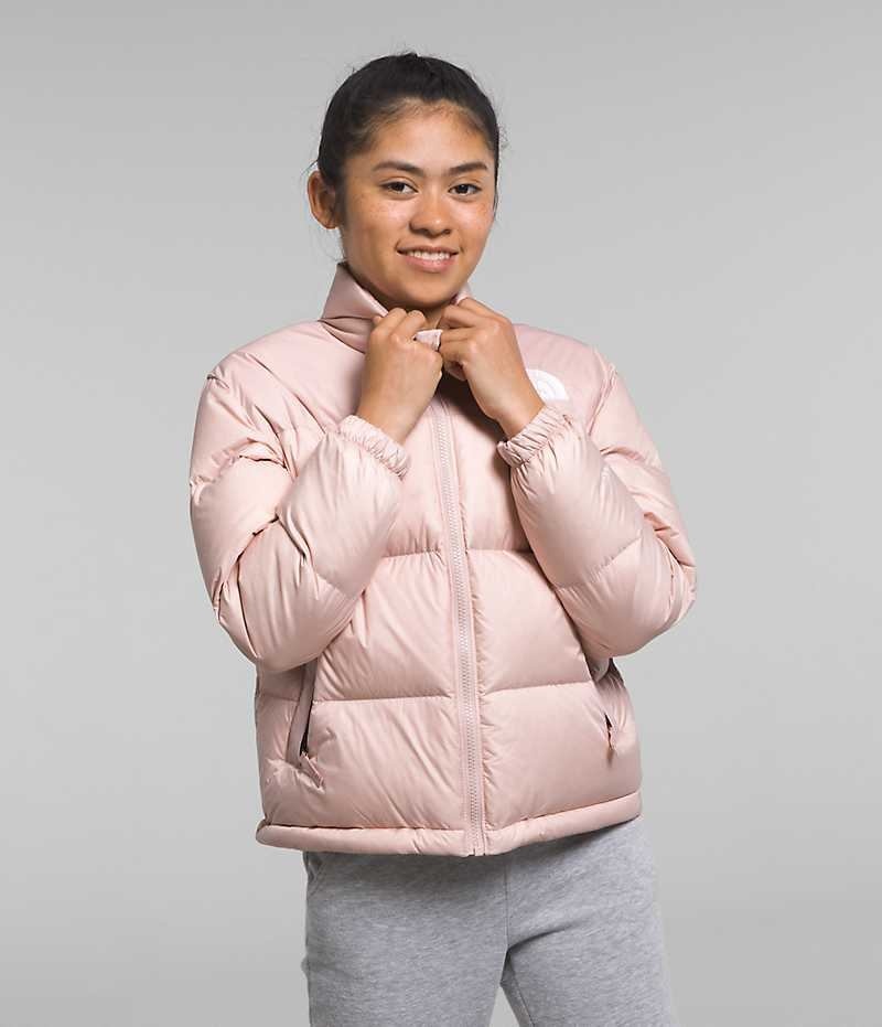 Doudoune The North Face 1996 Retro Nuptse Fille Rose | FR GTHRW