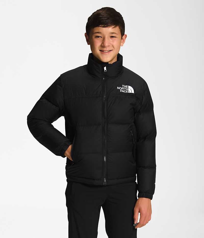 Doudoune The North Face 1996 Retro Nuptse Garcon Noir | FRANCE JIFLH