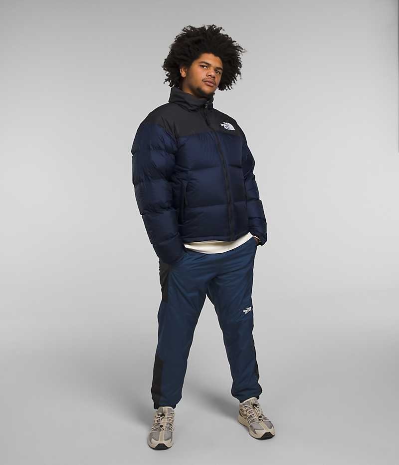 Doudoune The North Face 1996 Retro Nuptse Homme Bleu Marine Noir | PARIS QJUIM