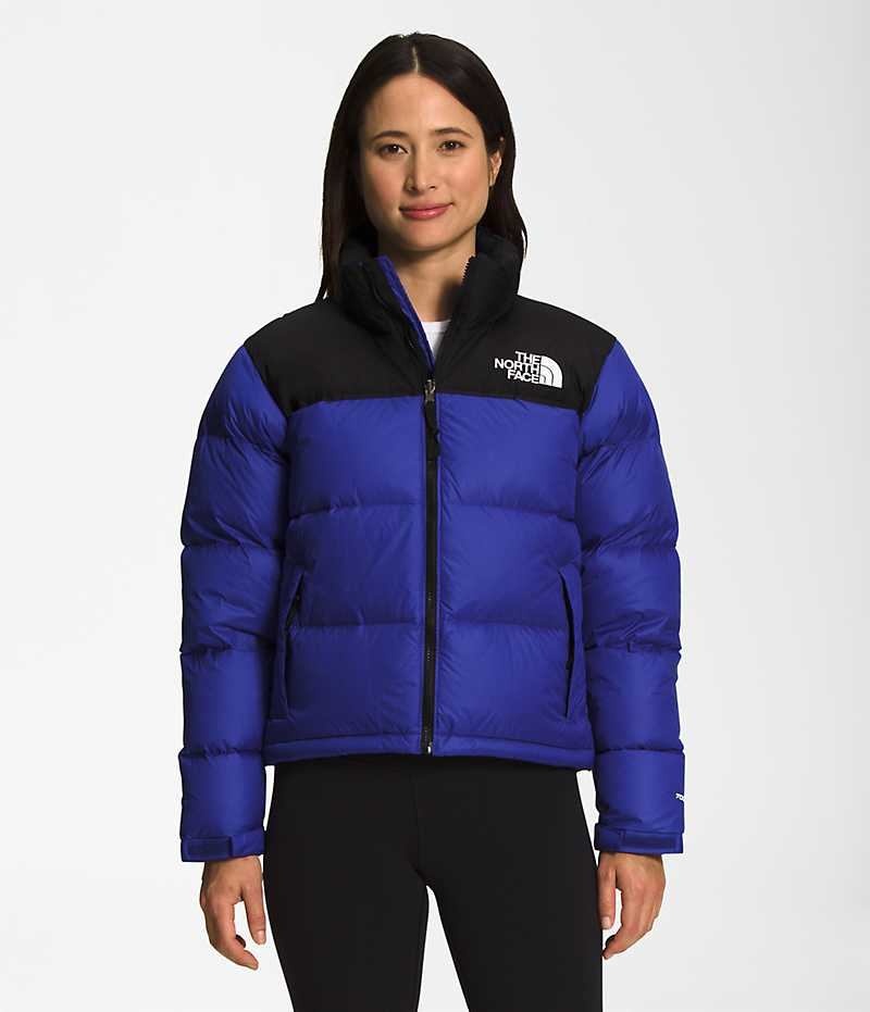 Doudoune The North Face 1996 Retro Nuptse Femme Bleu | FR JIWHG