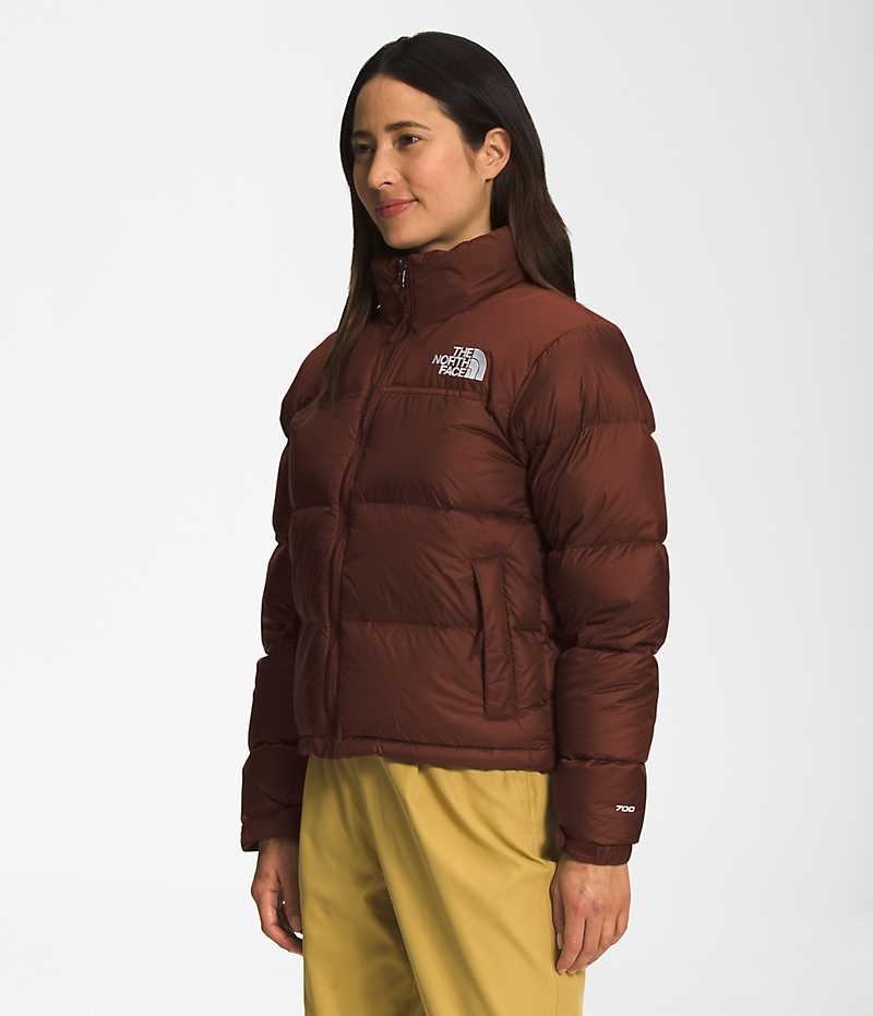 Doudoune The North Face 1996 Retro Nuptse Femme Bordeaux | PARIS HCFRD