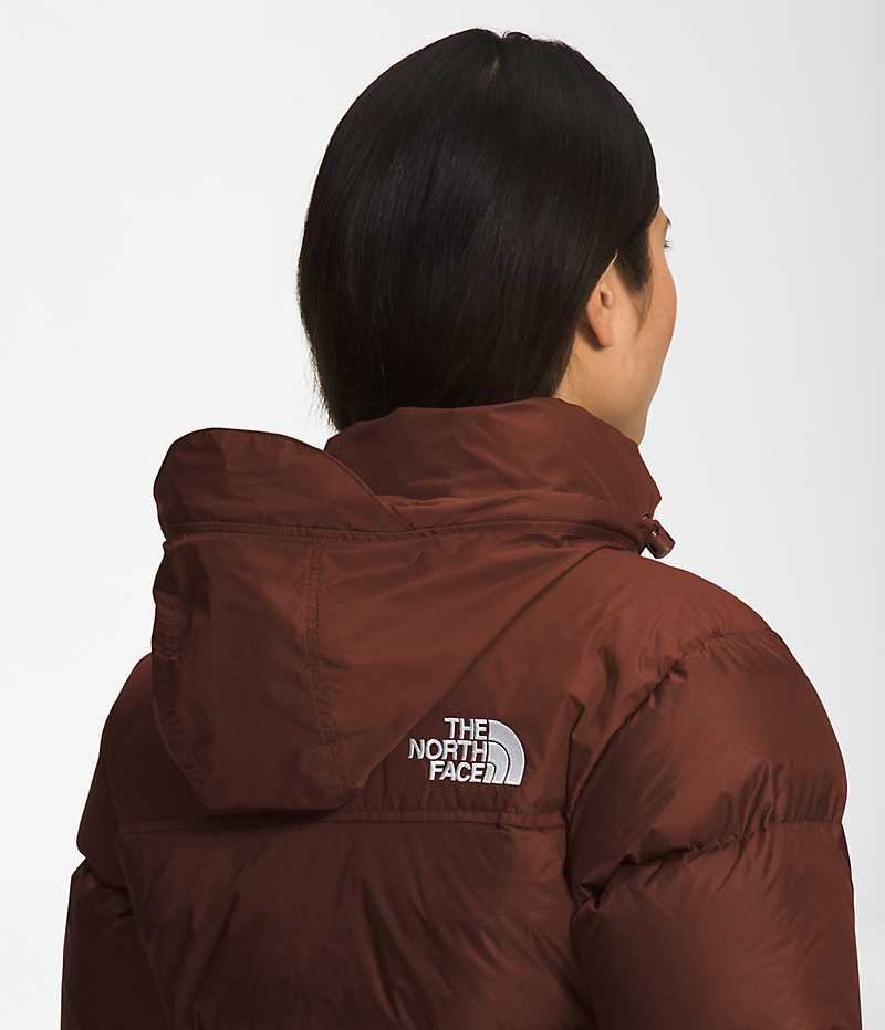 Doudoune The North Face 1996 Retro Nuptse Femme Bordeaux | PARIS HCFRD