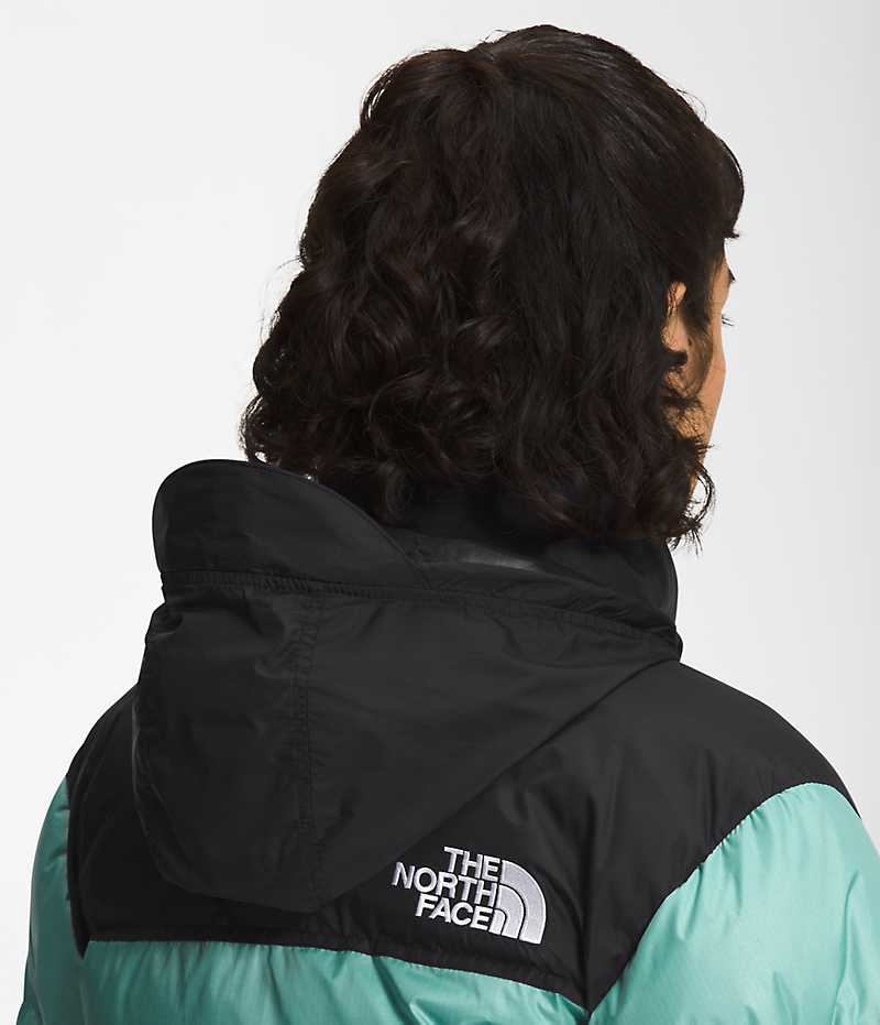 Doudoune The North Face 1996 Retro Nuptse Femme Turquoise | FR GZOXQ