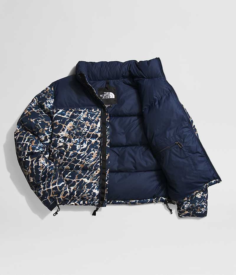 Doudoune The North Face 1996 Retro Nuptse Femme Bleu Marine | PARIS AUICX