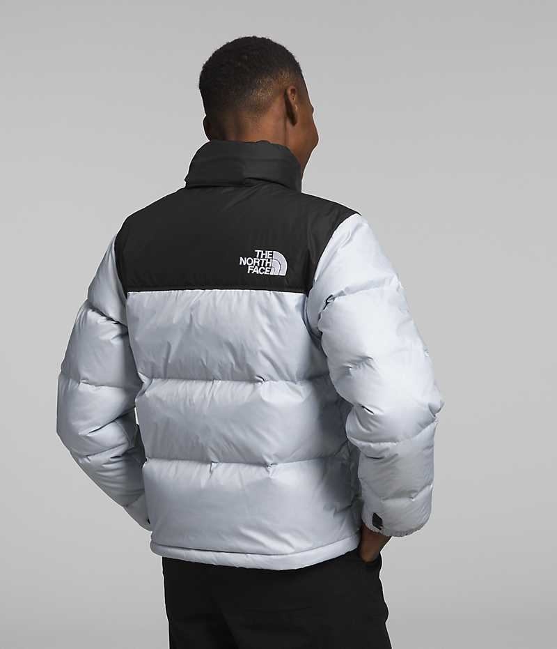 Doudoune The North Face 1996 Retro Nuptse Femme Noir Blanche | FRANCE NYGPF