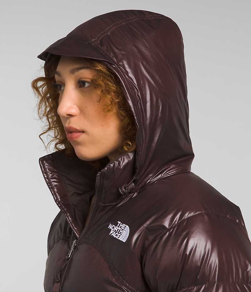 Doudoune The North Face 2000 Retro Nuptse Femme Marron | PARIS PTJBG