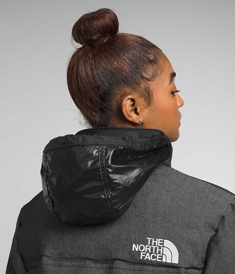 Doudoune The North Face ’92 Reversible Nuptse Femme Noir | FR IPUNG