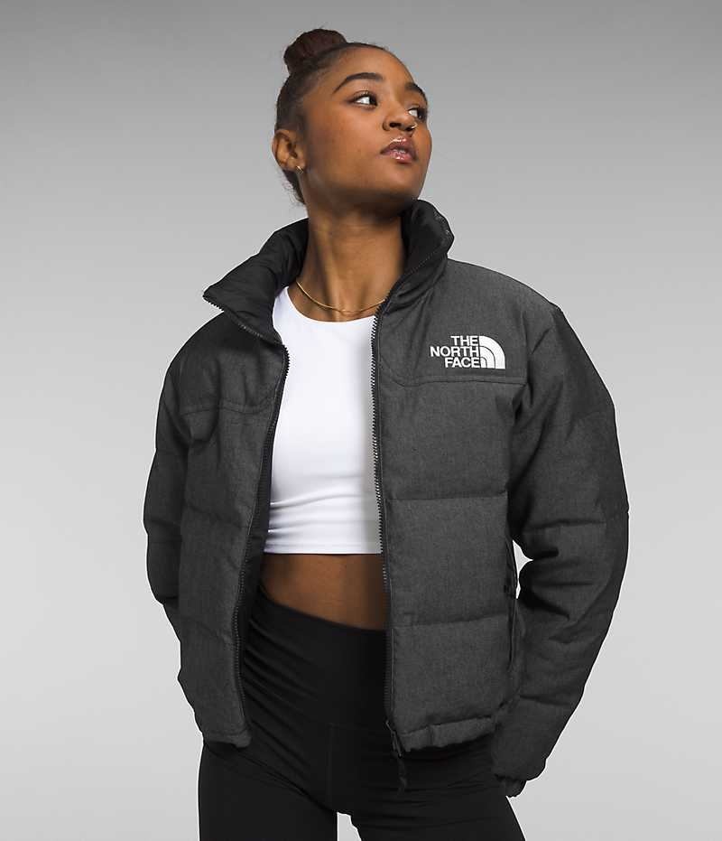 Doudoune The North Face ’92 Reversible Nuptse Femme Noir | FR IPUNG