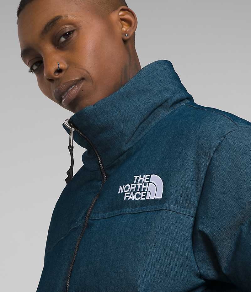 Doudoune The North Face ’92 Reversible Nuptse Femme Bleu | FRANCE SYILQ