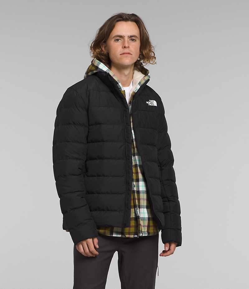 Doudoune The North Face Aconcagua 3 Homme Noir | FR EZHGQ