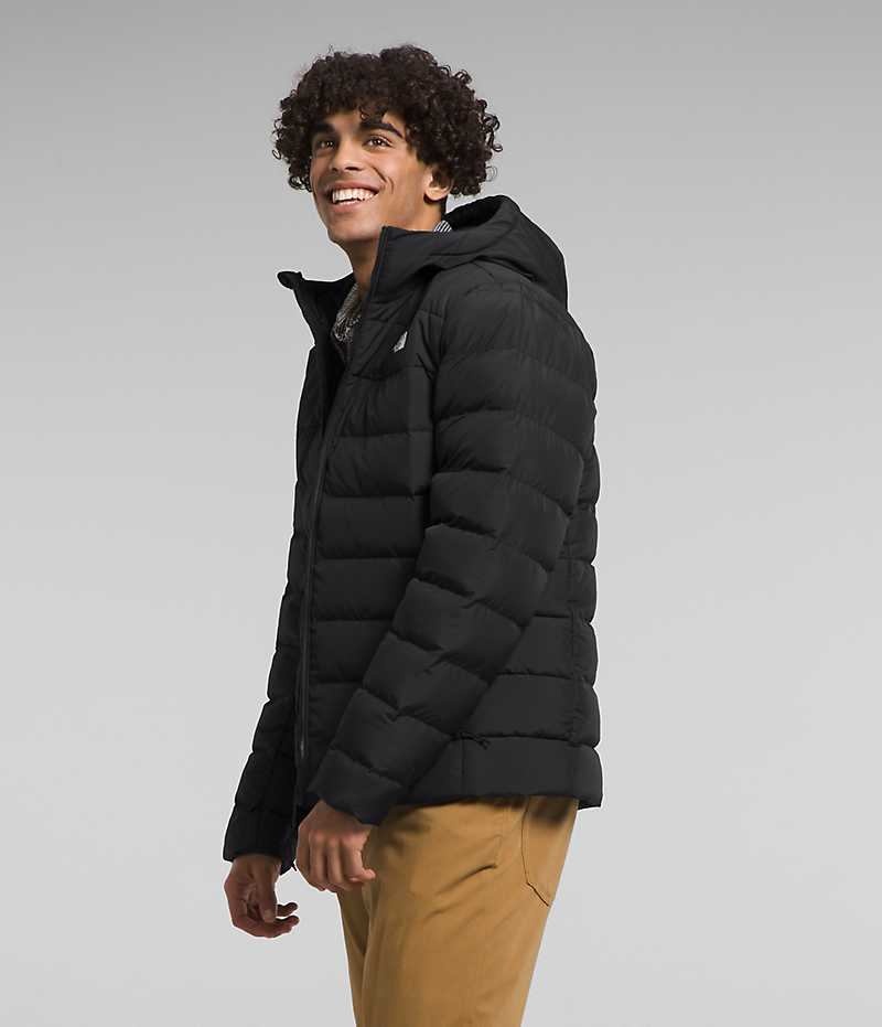 Doudoune The North Face Aconcagua 3 Hoodie Homme Noir | FRANCE FWBSE