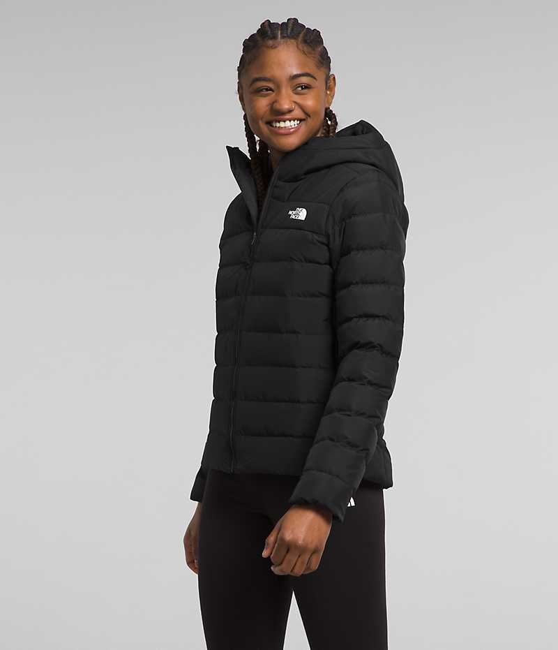 Doudoune The North Face Aconcagua 3 Hoodie Femme Noir | FR WGRPT