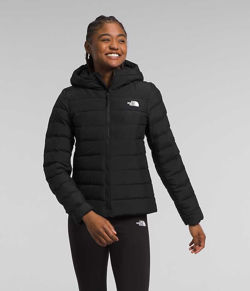 Doudoune The North Face Aconcagua 3 Hoodie Femme Noir | FR WGRPT