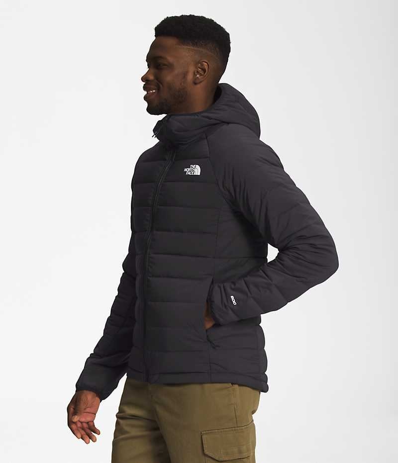 Doudoune The North Face Belleview Stretch Hoodie Homme Noir | PARIS ZPTWS