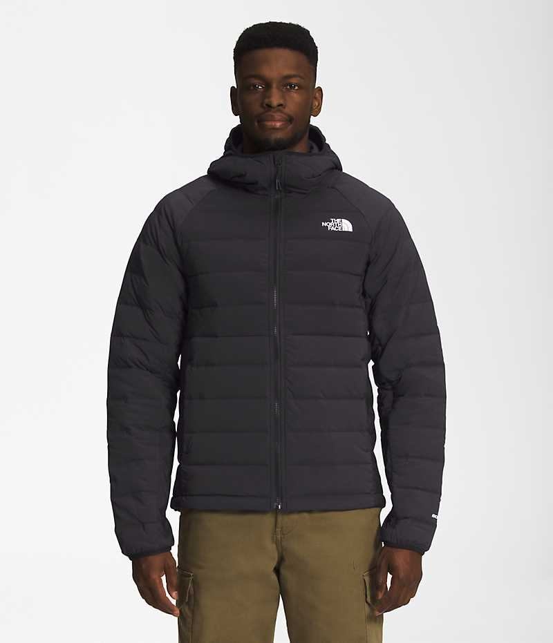 Doudoune The North Face Belleview Stretch Hoodie Homme Noir | PARIS ZPTWS