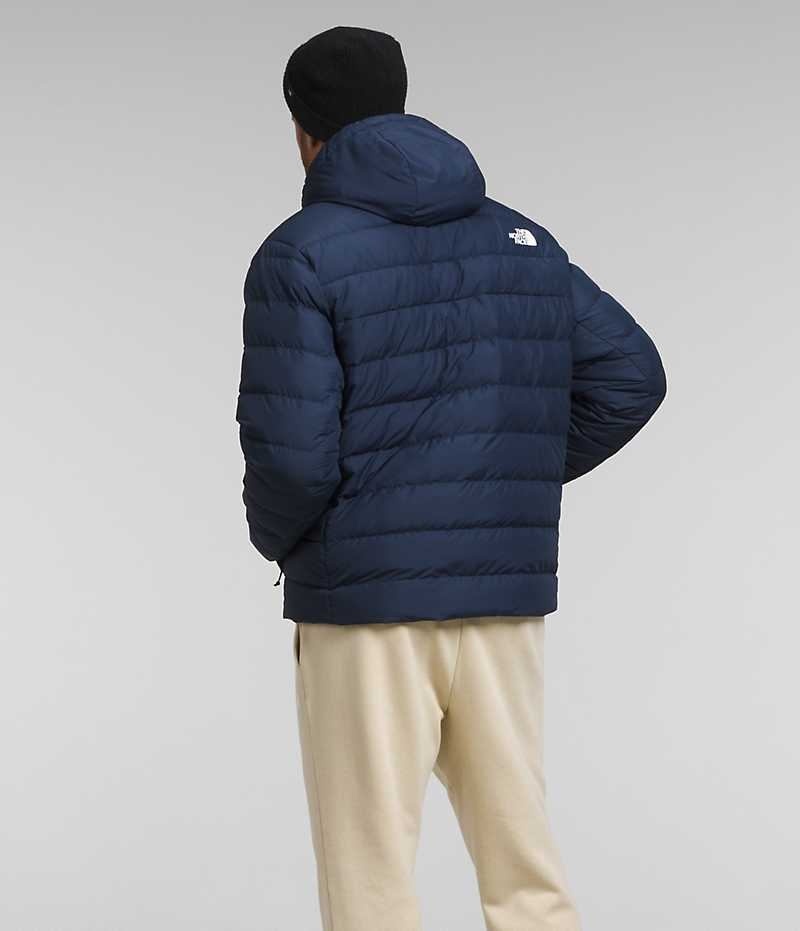 Doudoune The North Face Big Aconcagua 3 Hoodie Homme Bleu Marine | FR UTXEP