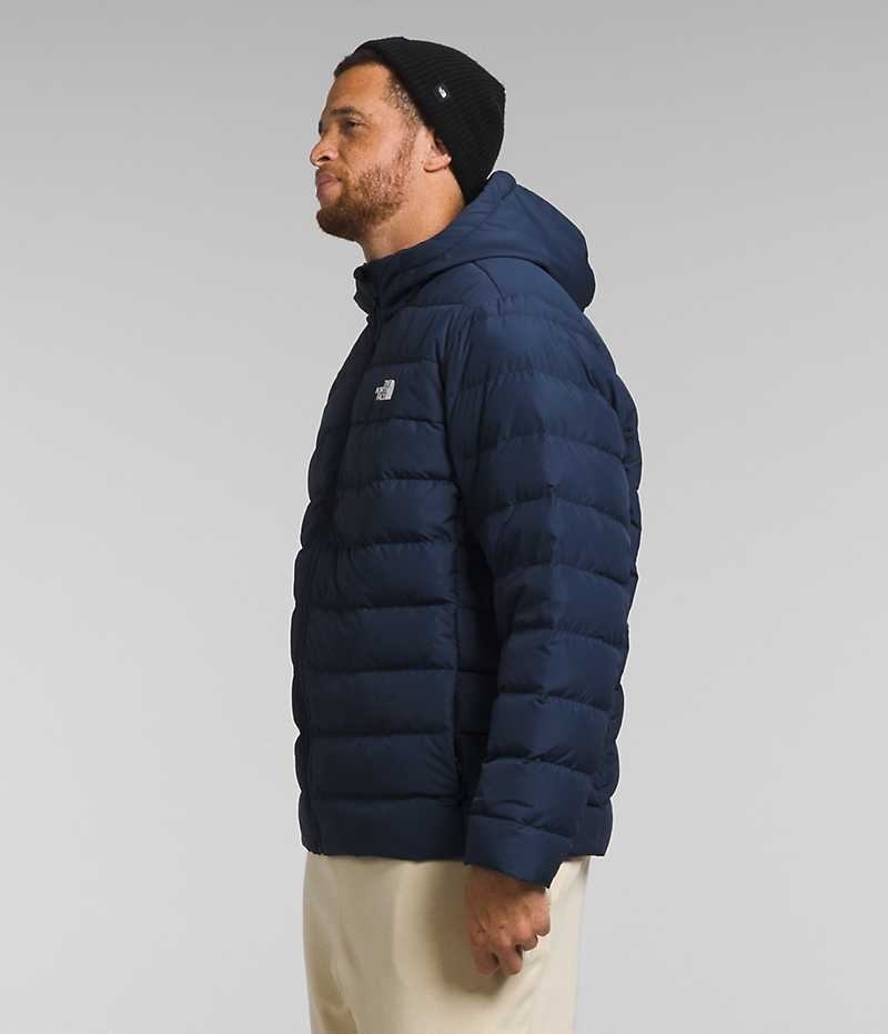 Doudoune The North Face Big Aconcagua 3 Hoodie Homme Bleu Marine | FR UTXEP