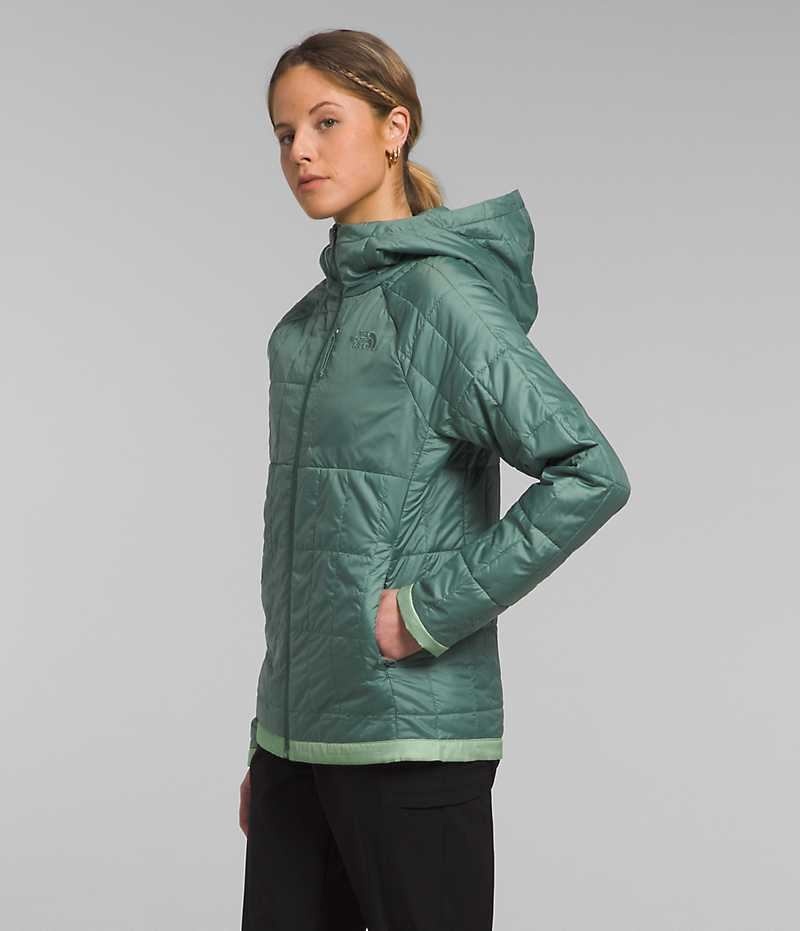 Doudoune The North Face Circaloft Hoodie Femme Turquoise | FR LUVYQ