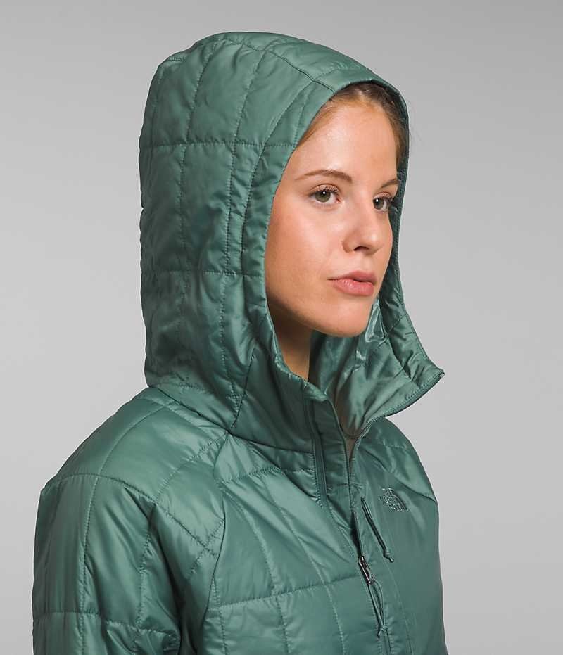 Doudoune The North Face Circaloft Hoodie Femme Turquoise | FR LUVYQ