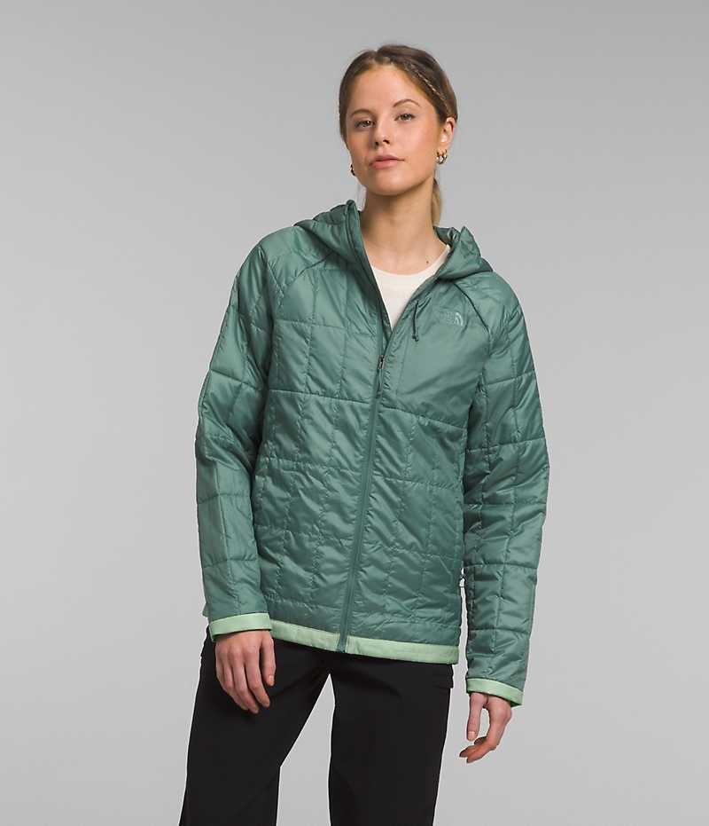 Doudoune The North Face Circaloft Hoodie Femme Turquoise | FR LUVYQ