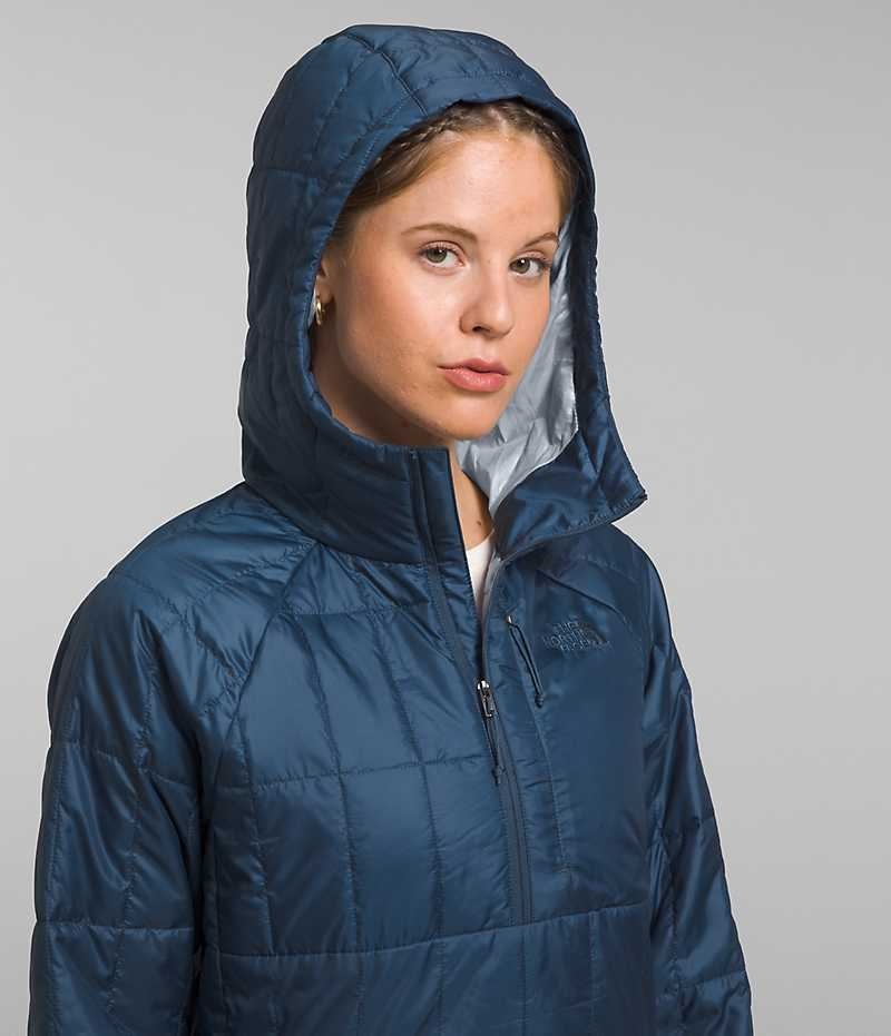 Doudoune The North Face Circaloft ¼-Zip Pullover Femme Bleu | PARIS PGBIF