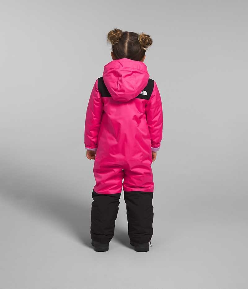 Doudoune The North Face Freedom Snow Suit Fille Rose | PARIS PTSJH