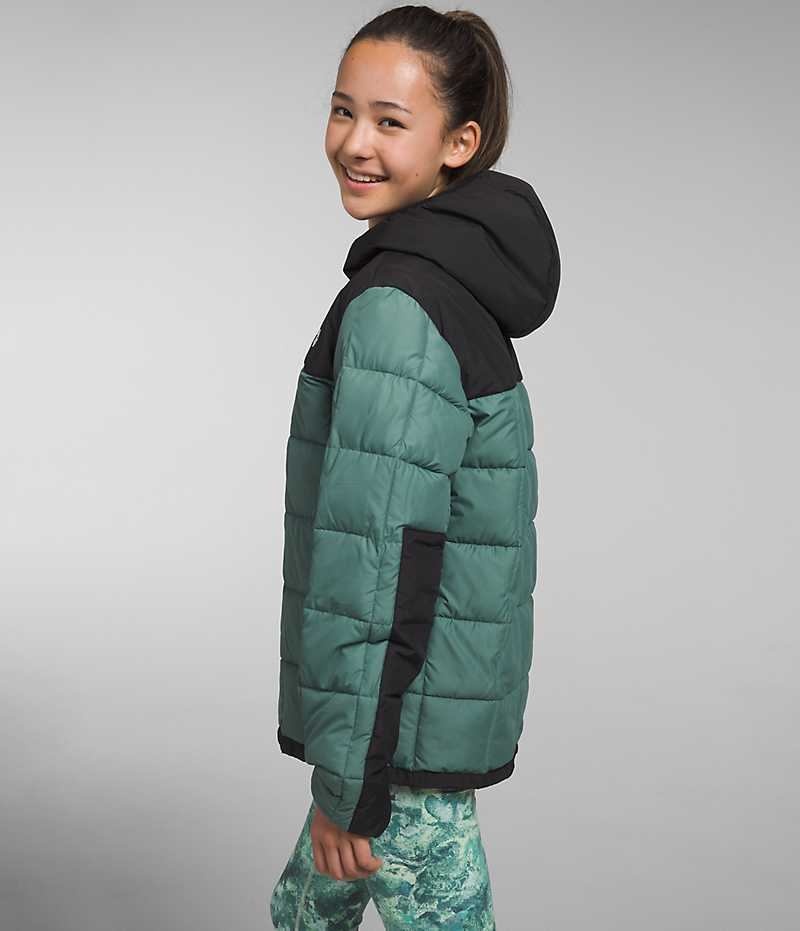 Doudoune The North Face Lhotse Fille Vert | PARIS HYGBO