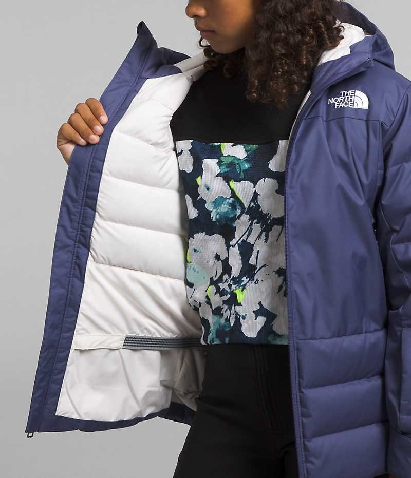 Doudoune The North Face Pallie Fille Bleu | FR UKVNA