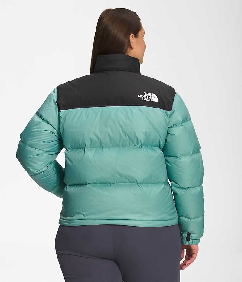 Doudoune The North Face Plus 1996 Retro Nuptse Femme Turquoise | FR NHCMX