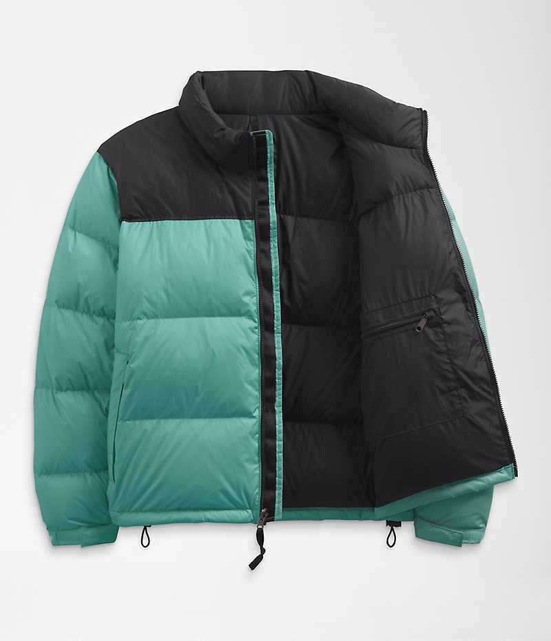 Doudoune The North Face Plus 1996 Retro Nuptse Femme Turquoise | FR NHCMX