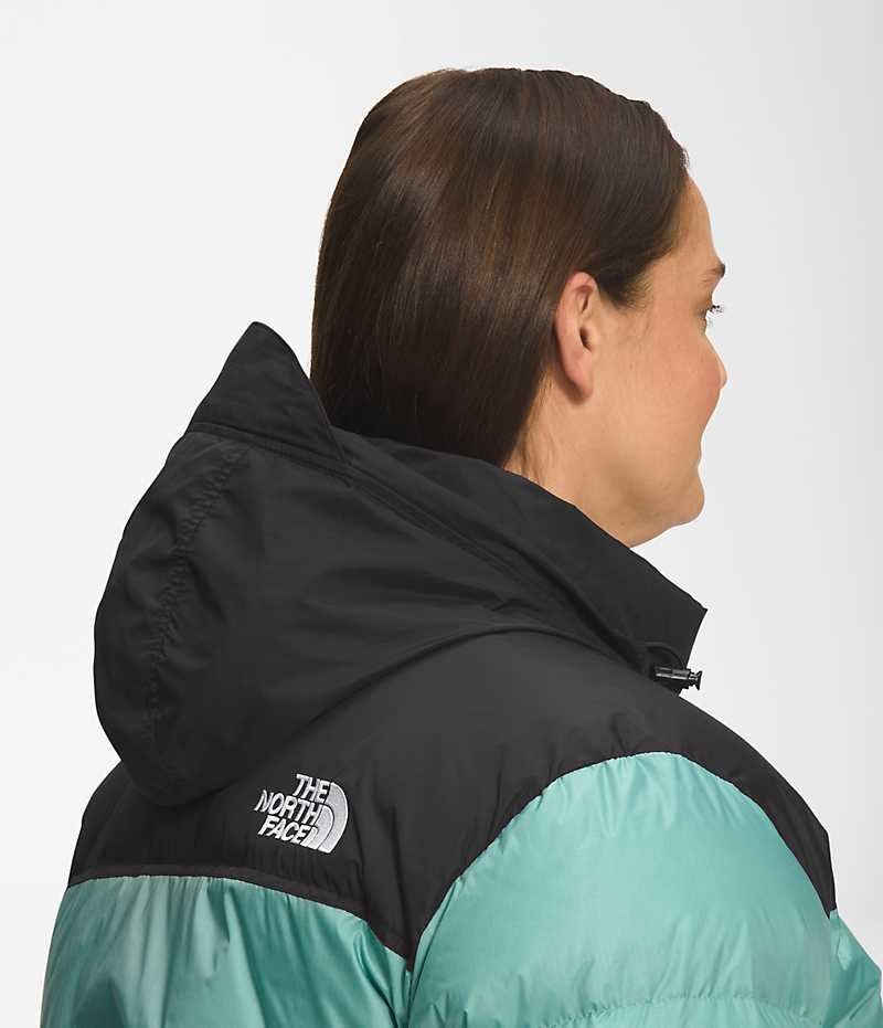 Doudoune The North Face Plus 1996 Retro Nuptse Femme Turquoise | FR NHCMX