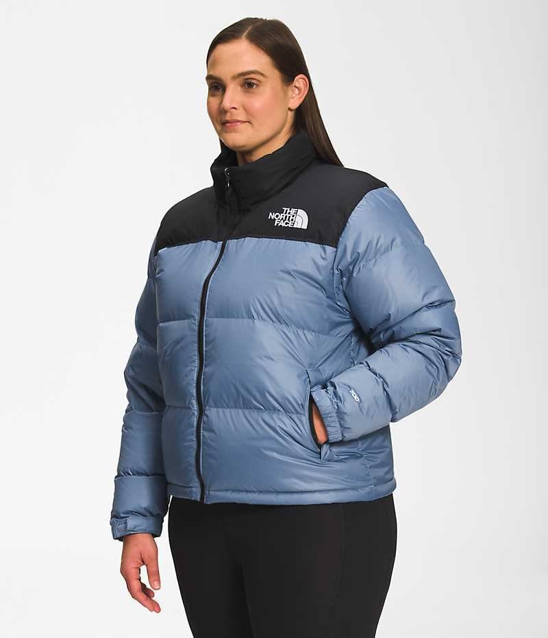 Doudoune The North Face Plus 1996 Retro Nuptse Femme Bleu | FRANCE VDMPB