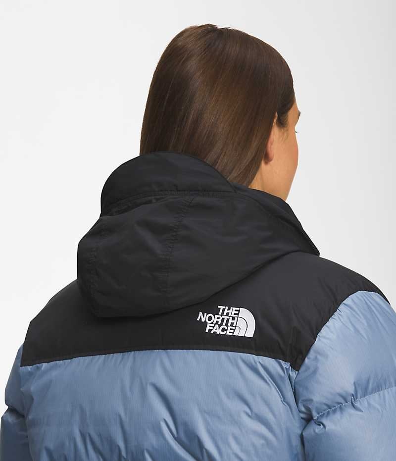 Doudoune The North Face Plus 1996 Retro Nuptse Femme Bleu | FRANCE VDMPB