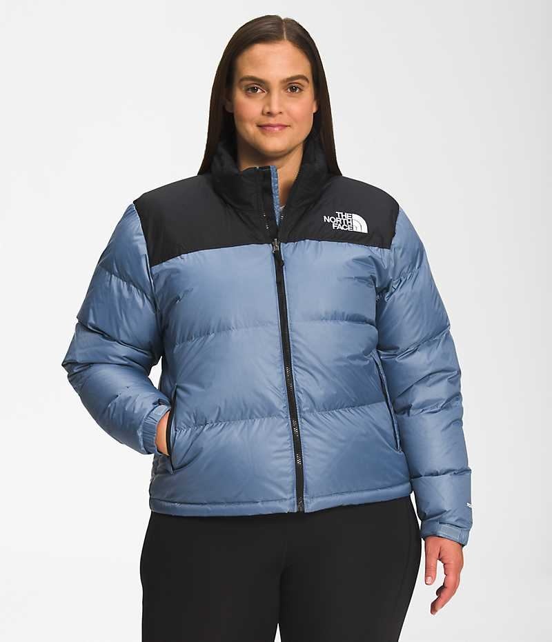 Doudoune The North Face Plus 1996 Retro Nuptse Femme Bleu | FRANCE VDMPB