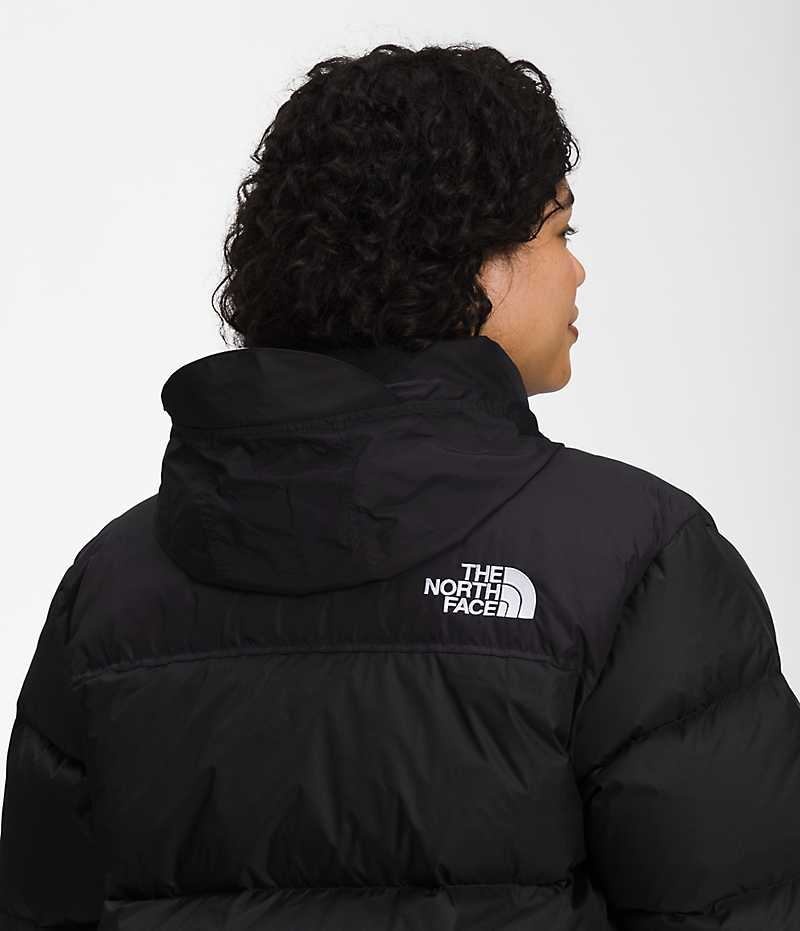 Doudoune The North Face Plus 1996 Retro Nuptse Femme Noir | PARIS AMCJK