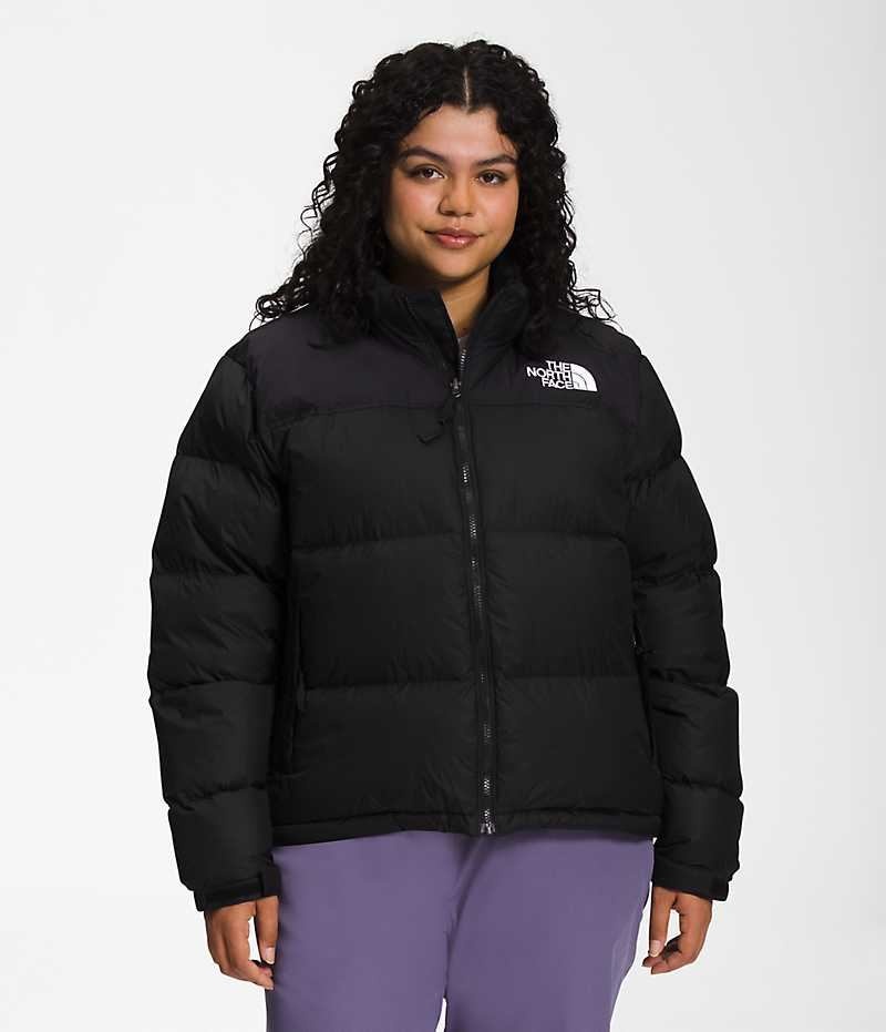 Doudoune The North Face Plus 1996 Retro Nuptse Femme Noir | PARIS AMCJK