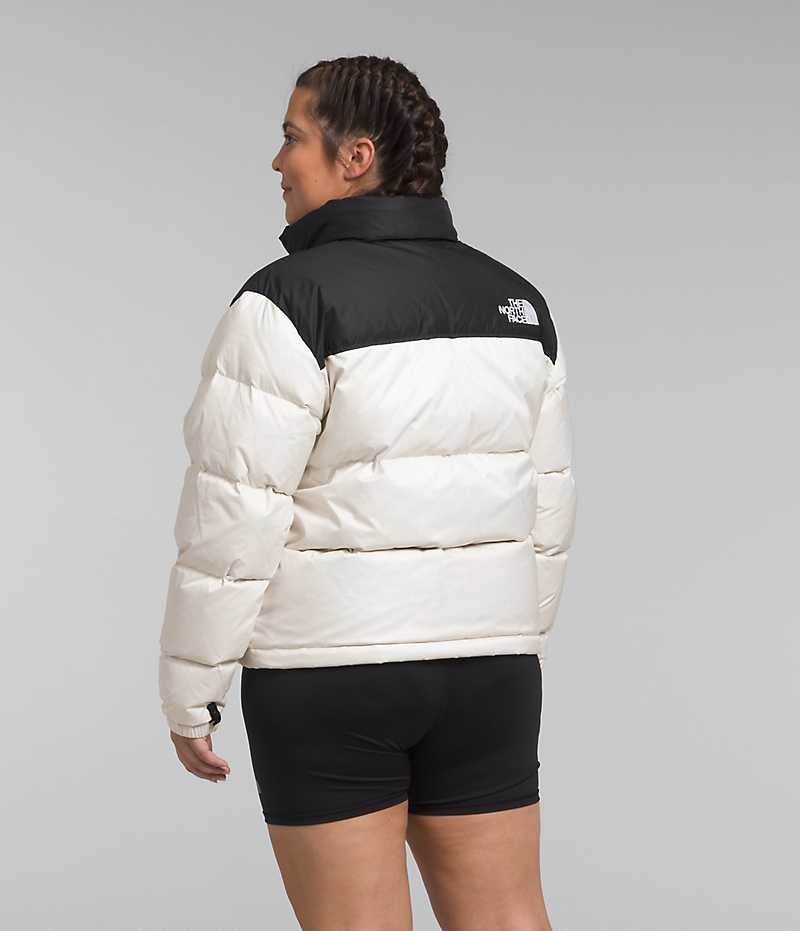 Doudoune The North Face Plus 1996 Retro Nuptse Femme Blanche | FR AWCOY