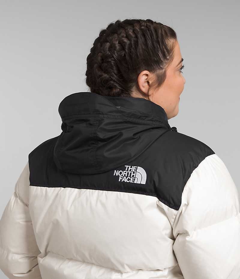 Doudoune The North Face Plus 1996 Retro Nuptse Femme Blanche | FR AWCOY