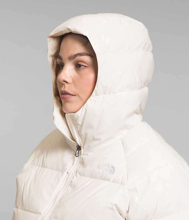 Doudoune The North Face Plus Hydrenalite™ Hoodie Femme Blanche | FRANCE IFSLD