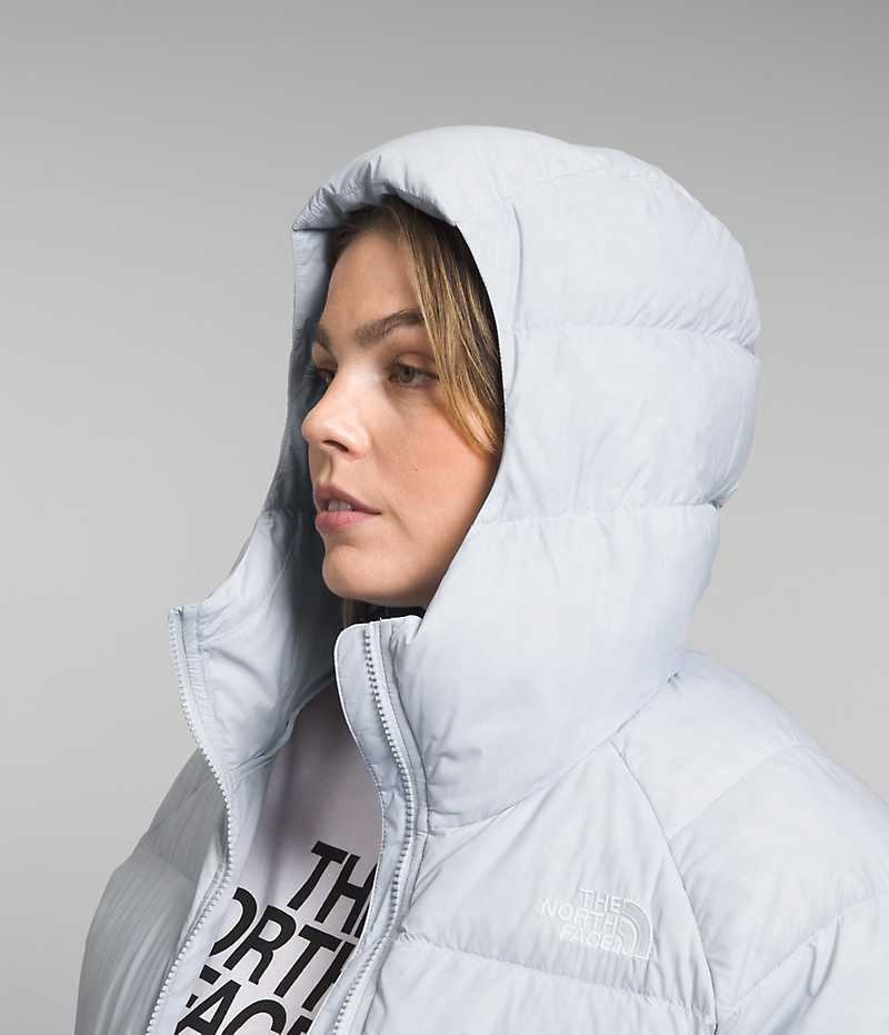 Doudoune The North Face Plus Hydrenalite™ Hoodie Femme Grise | PARIS NPWKR