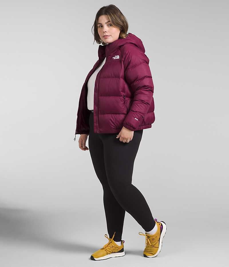 Doudoune The North Face Plus Hydrenalite™ Hoodie Femme Rouge | FRANCE IVGRO