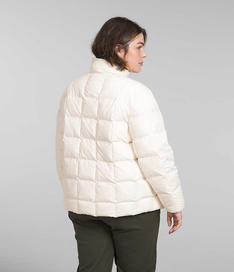 Doudoune The North Face Plus Lhotse Reversible Femme Blanche | FRANCE MYOUN