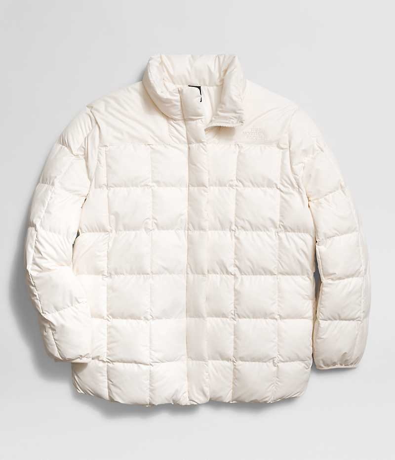 Doudoune The North Face Plus Lhotse Reversible Femme Blanche | FRANCE MYOUN